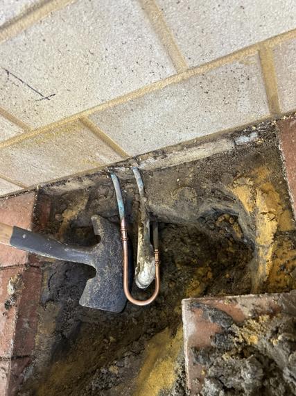Ground Leak Repaired